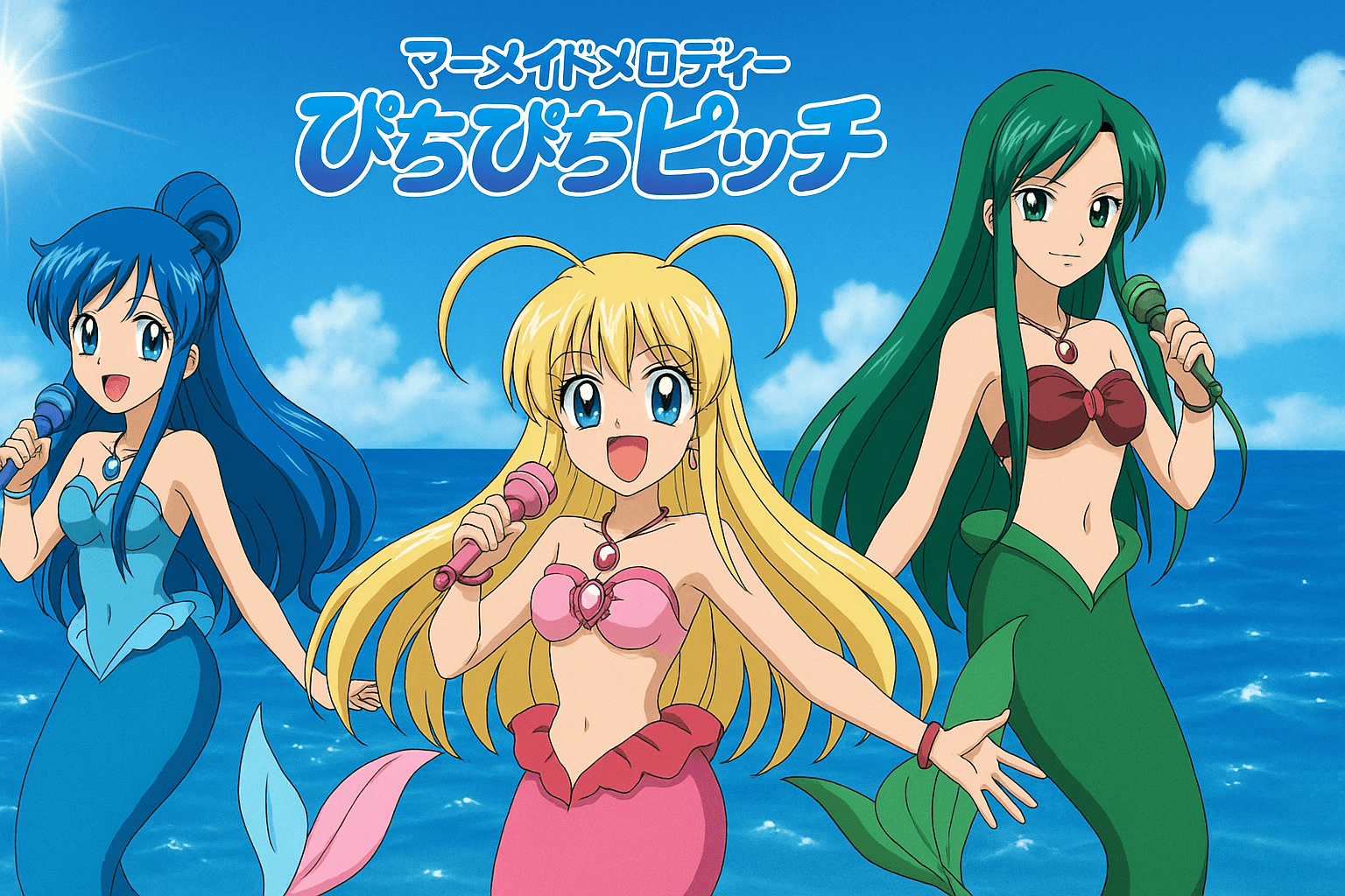 ぴちぴちピッチ・どこで見れる・挿絵
